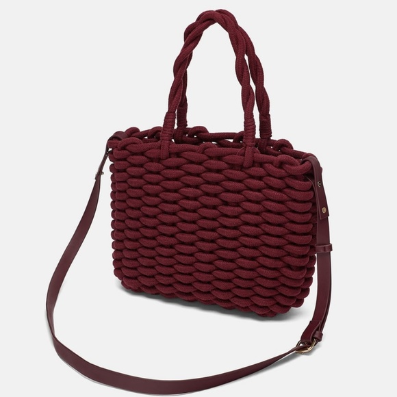Zara Handbags - Zara Woven Shopper Crossbody Bag - NWT
